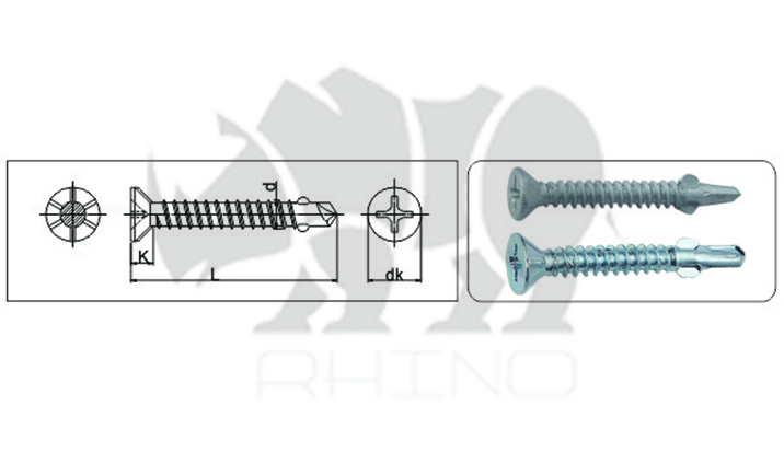 Phil Flat Head Self Drilling Screw With Wings,Dacrotized ZP Drawing.jpg
