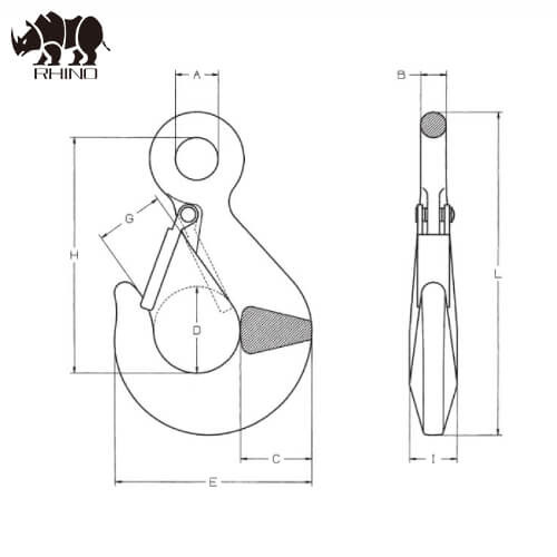 Lift Hook DIN689