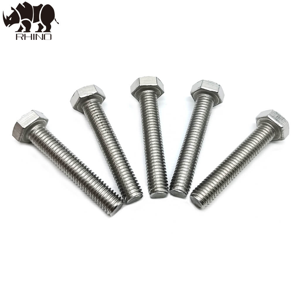 DIN 933 Hexagon Head Cap Bolts Full Thread