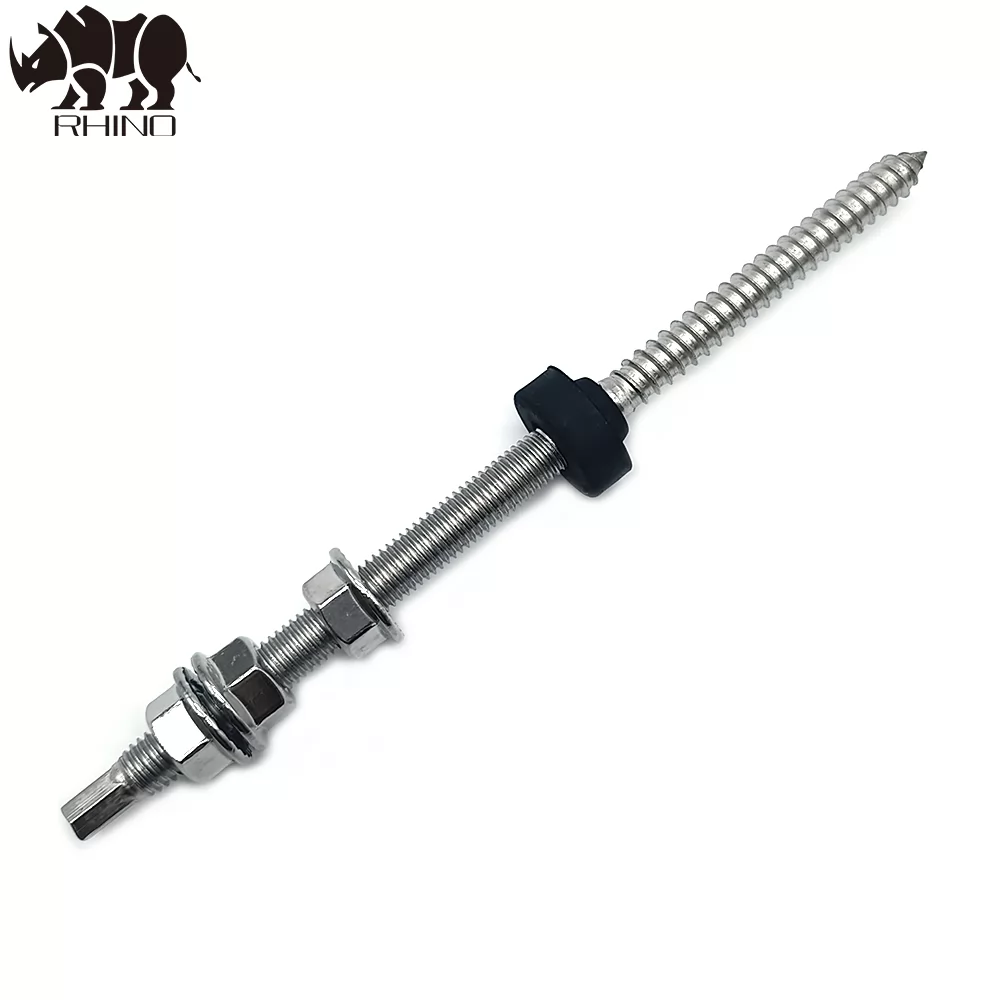 Double Head Screw Stainless Steel Photovoltaic Mounting Screw