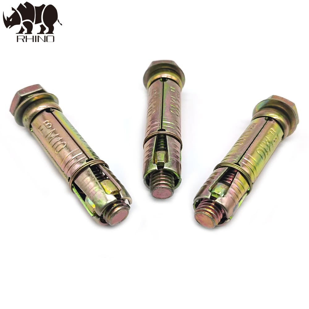 4 Pcs Heavy Duty Shell Anchor With Hex  Bolt