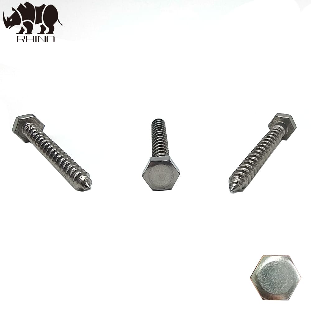 DIN 571 Hex Head Coach Lag Wood Screws