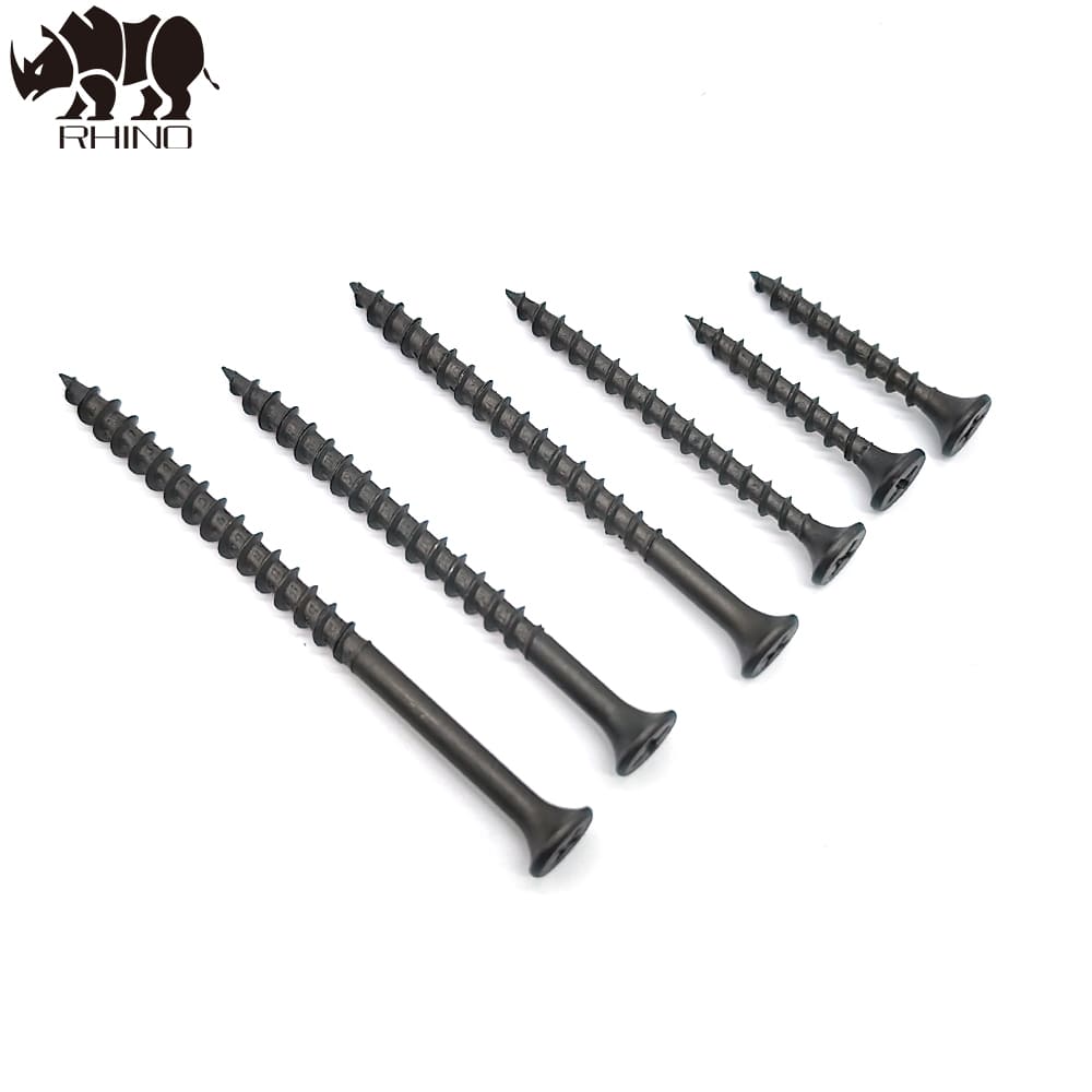 Black Phillips Type Drywall Screw