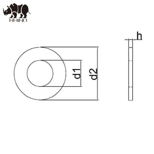 DIN125A Stainless Steel Flat Washer