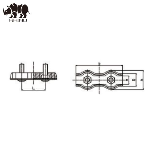 Duplex Wire Rope Clip