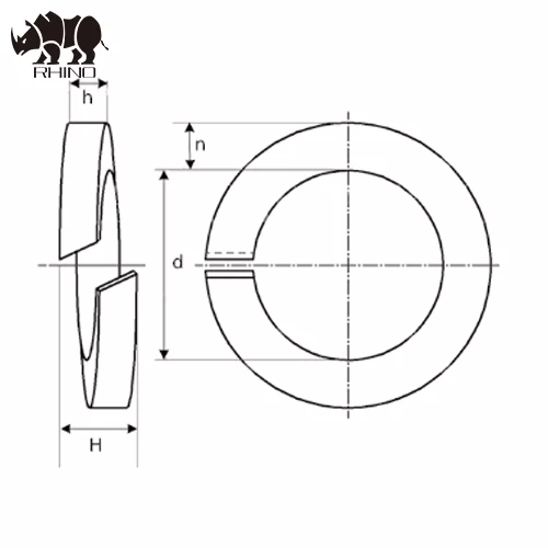 DIN127B Spring Lock Washer