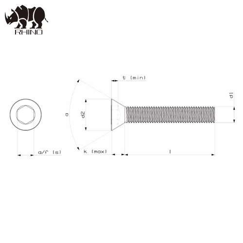 Socket Countersunk DIN 7991