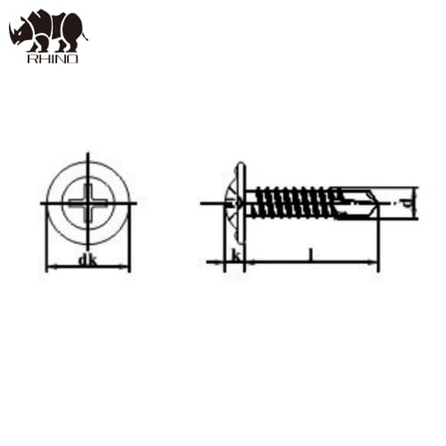 Phill Drive Truss Head Self-Tapping Screw