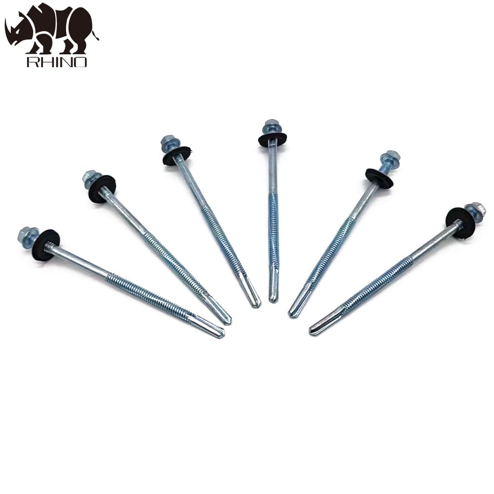 Sandwich Panels Screw, With 3 cutting On Thread, PT5 Drilling Point