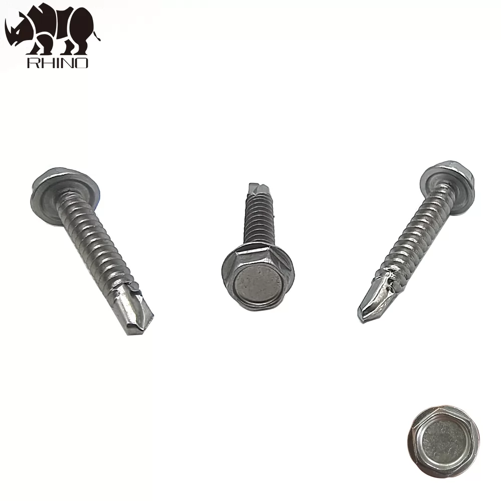 Stainless Steel Hex Washer Self Drilling Screw