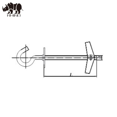 Gravity Spring Toggle Anchor