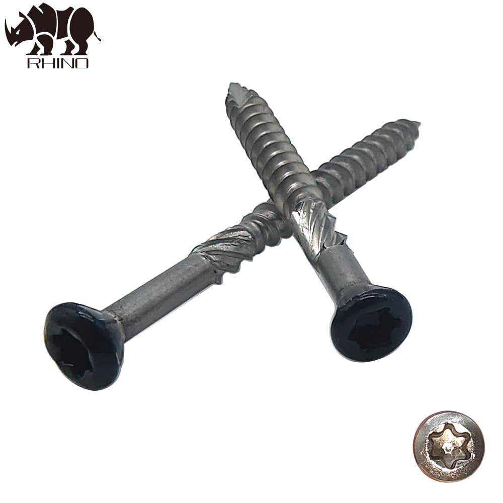 Stainless Steel torx drive countersunk  wood screw