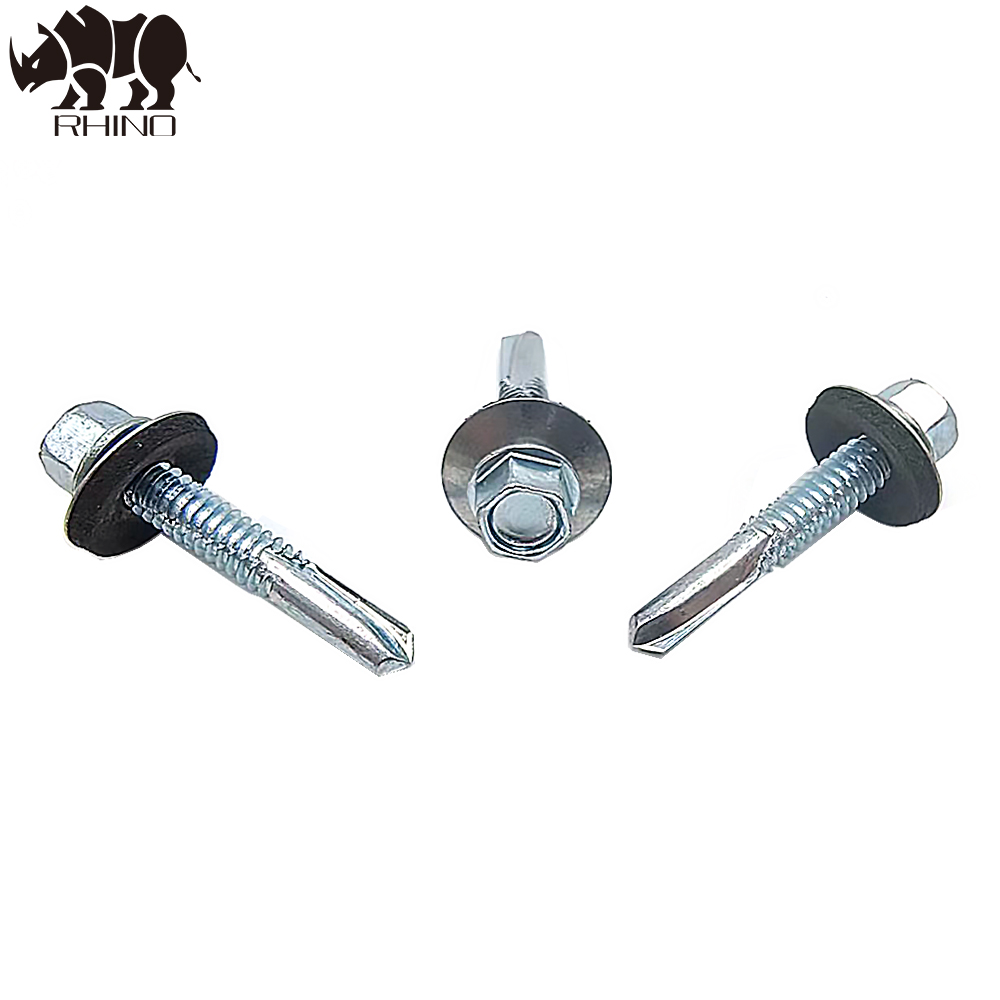 Bi-Metal Hex Head Self-Drilling Screw Point #5