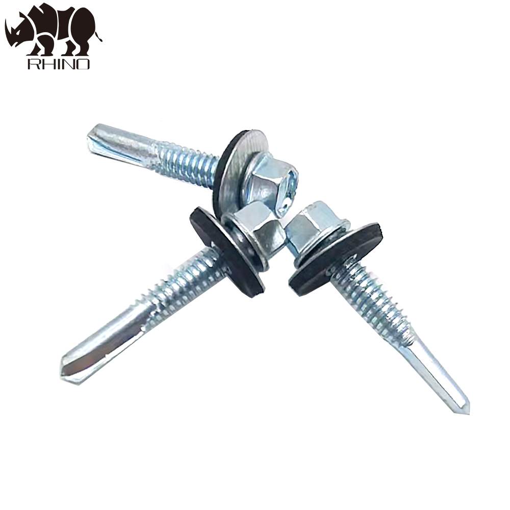 Bi-Metal Hex Head Self-Drilling Screw Point #5