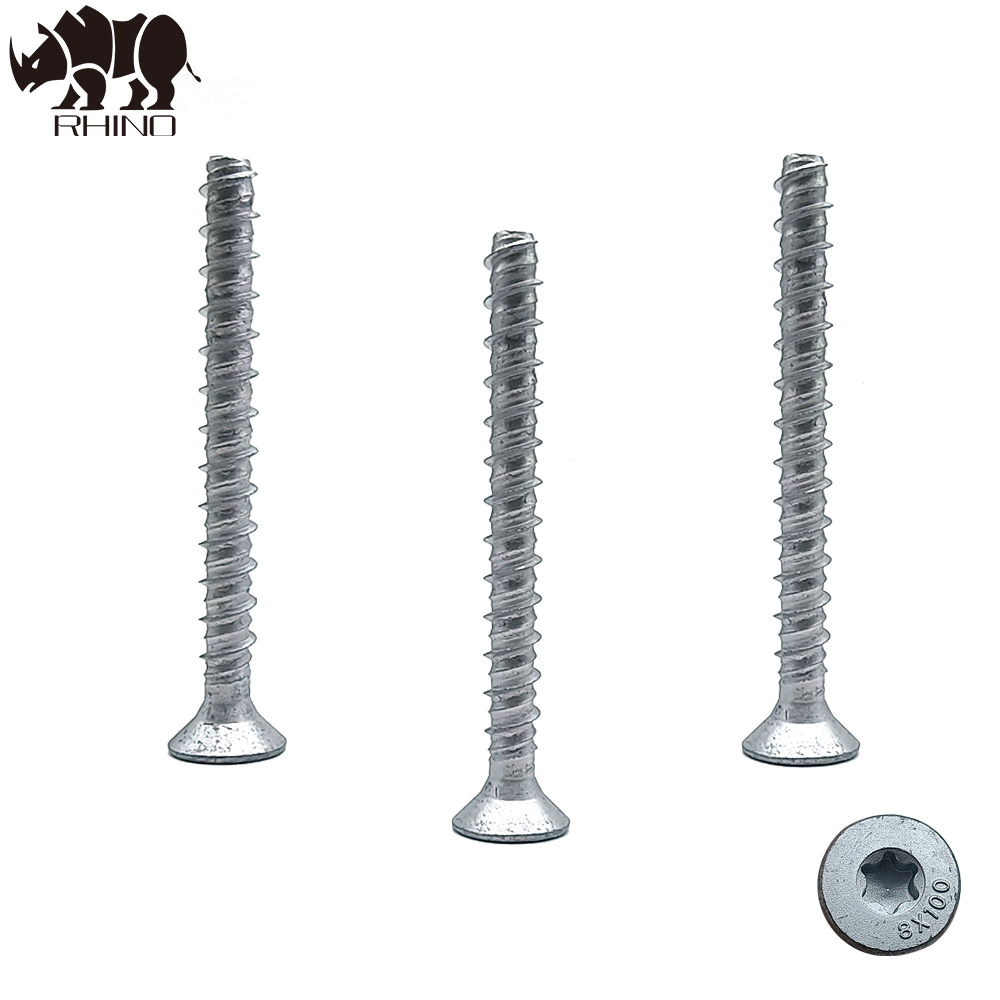 Zinc Countersunk Torx Concrete Screw