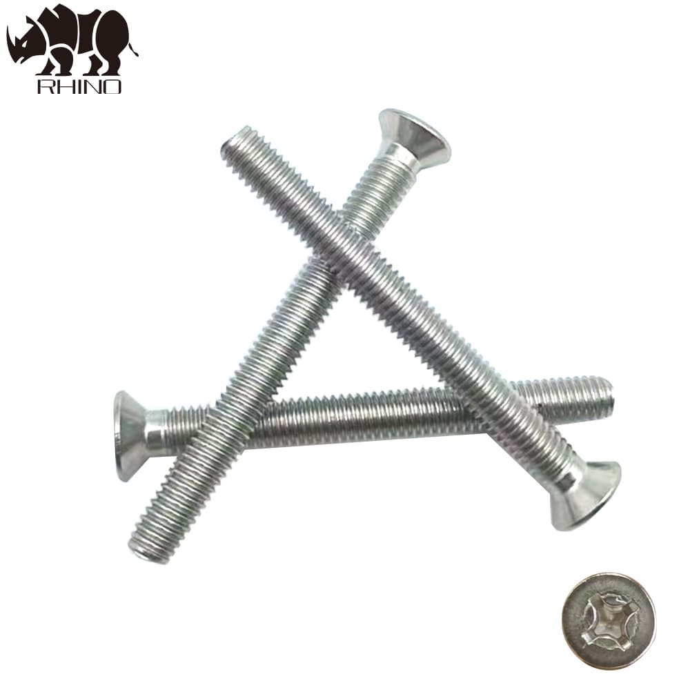 Cross Recessed Countersunk Head Machine Screw