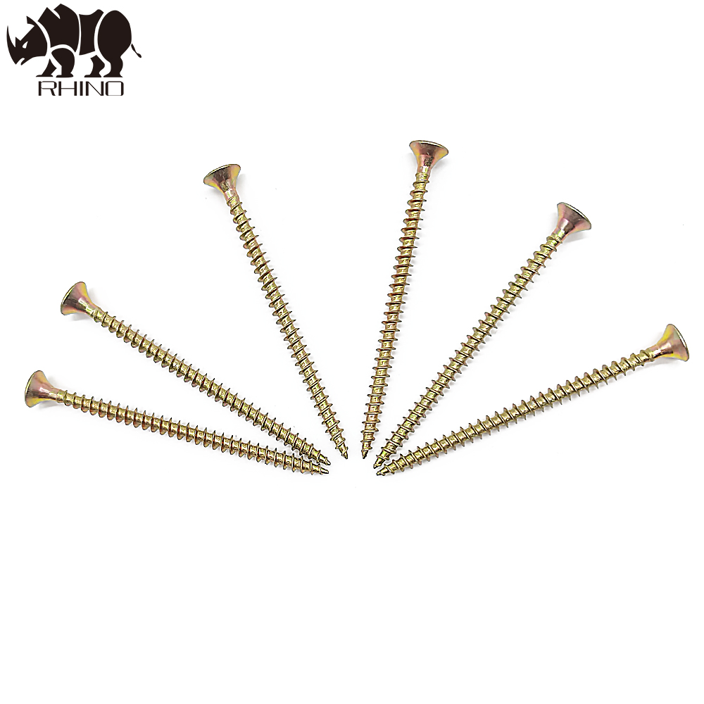 Pozi Drive Double Countersunk Head Chipboard Screw