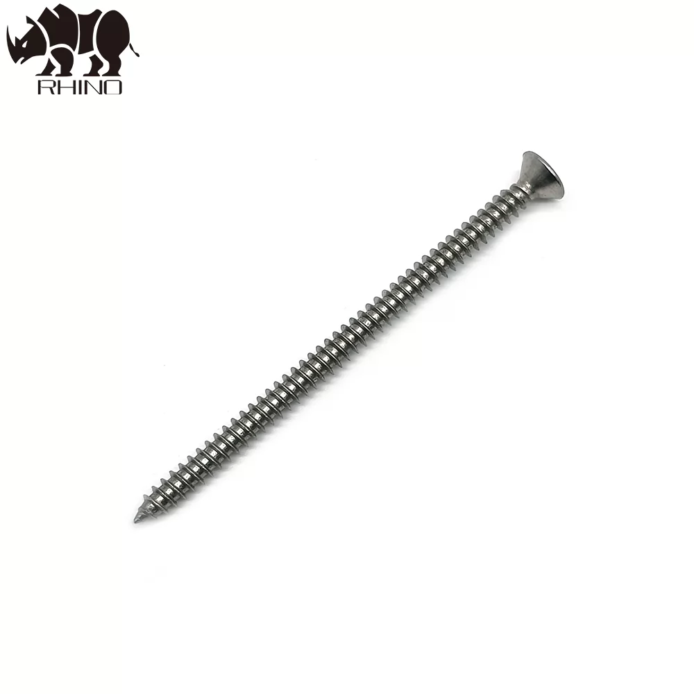 Phillips Drive Flat Head Self-Tapping Screw DIN7982 