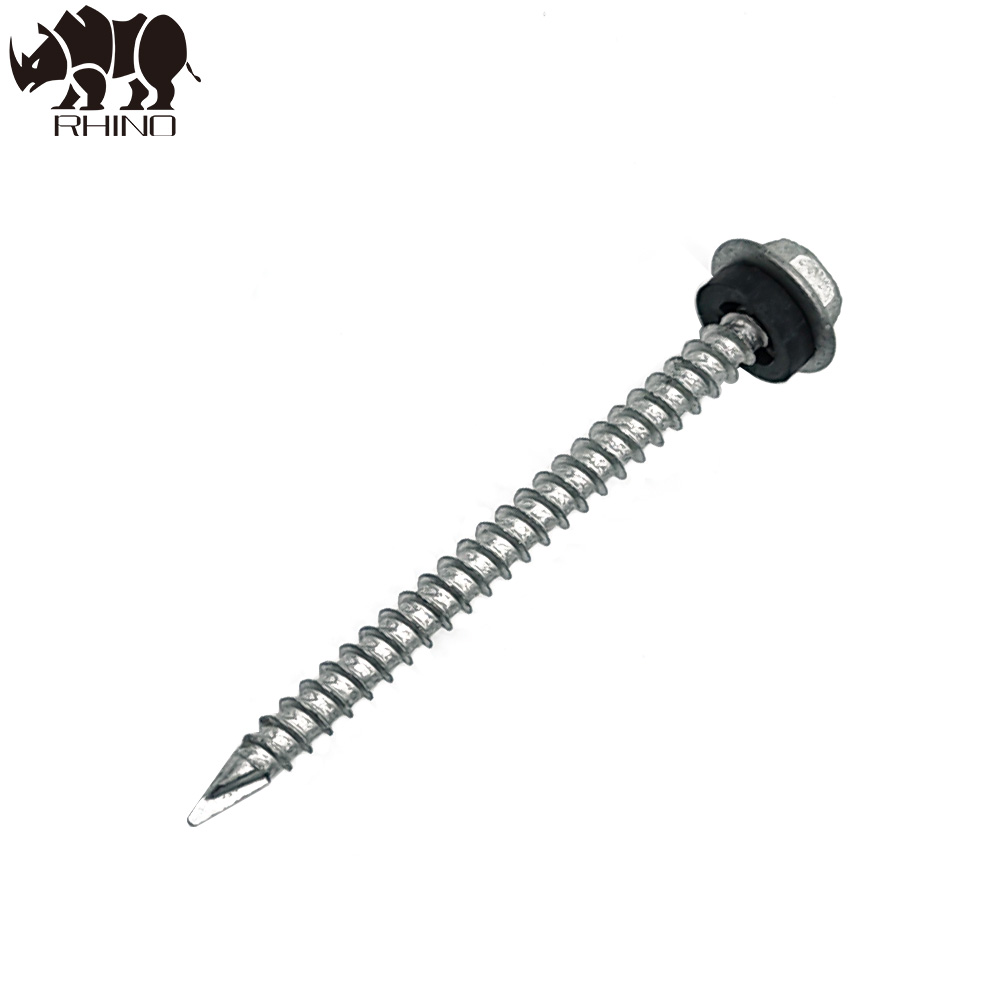 Hex Flanged Head Self-Tapping Screw With EPDM Washer