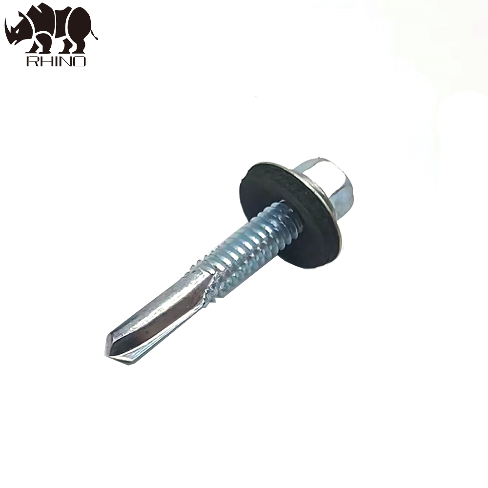 Bi-Metal Hex Head Self-Drilling Screw Point #5