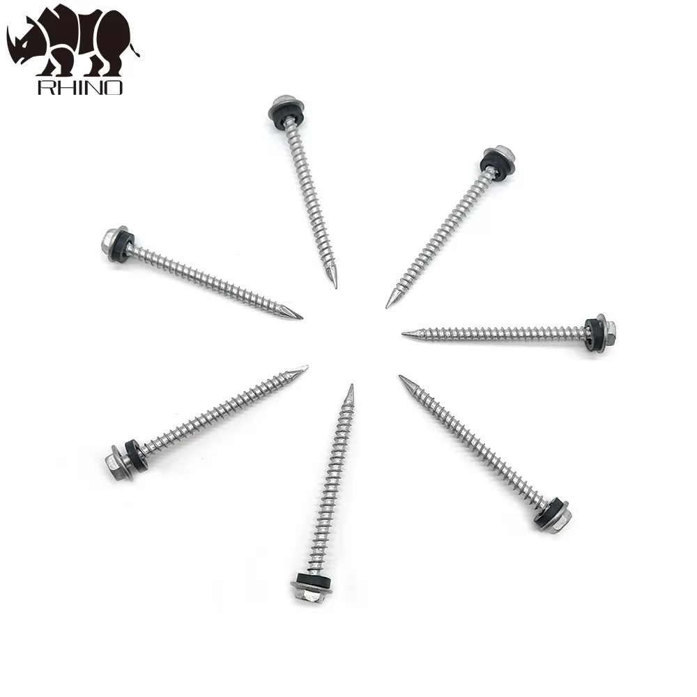 Hex Flanged Head Self-Tapping Screw With EPDM Washer