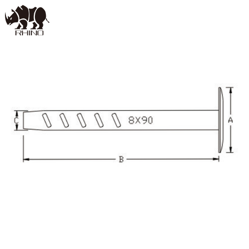 Metal Heat Preservation Dowel Nail