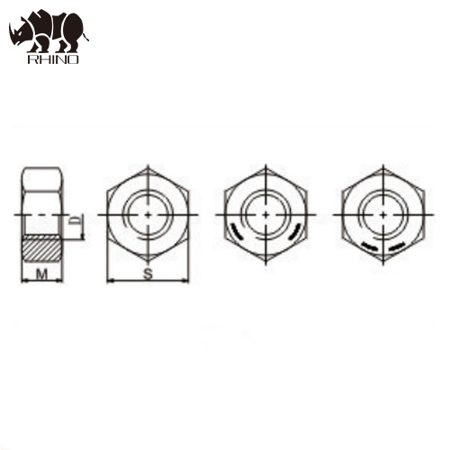 Natural Color DIN934 Hex Nut