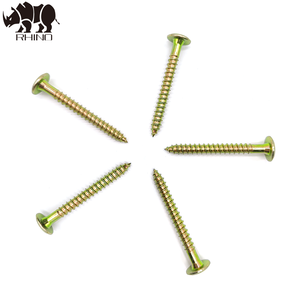 Hex socket flat head funiture screw