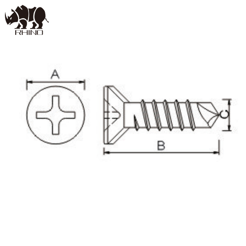 Phill Drive Self-Drilling Window Screw