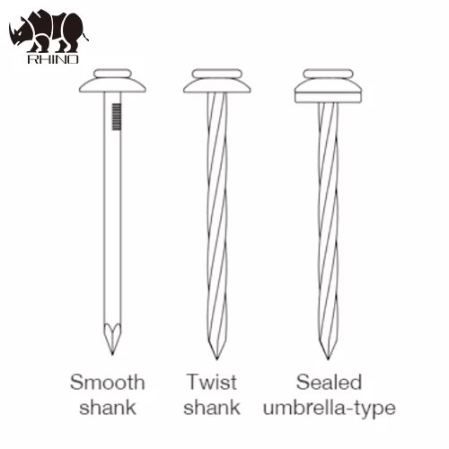 Twisted Shank Roofing Nail