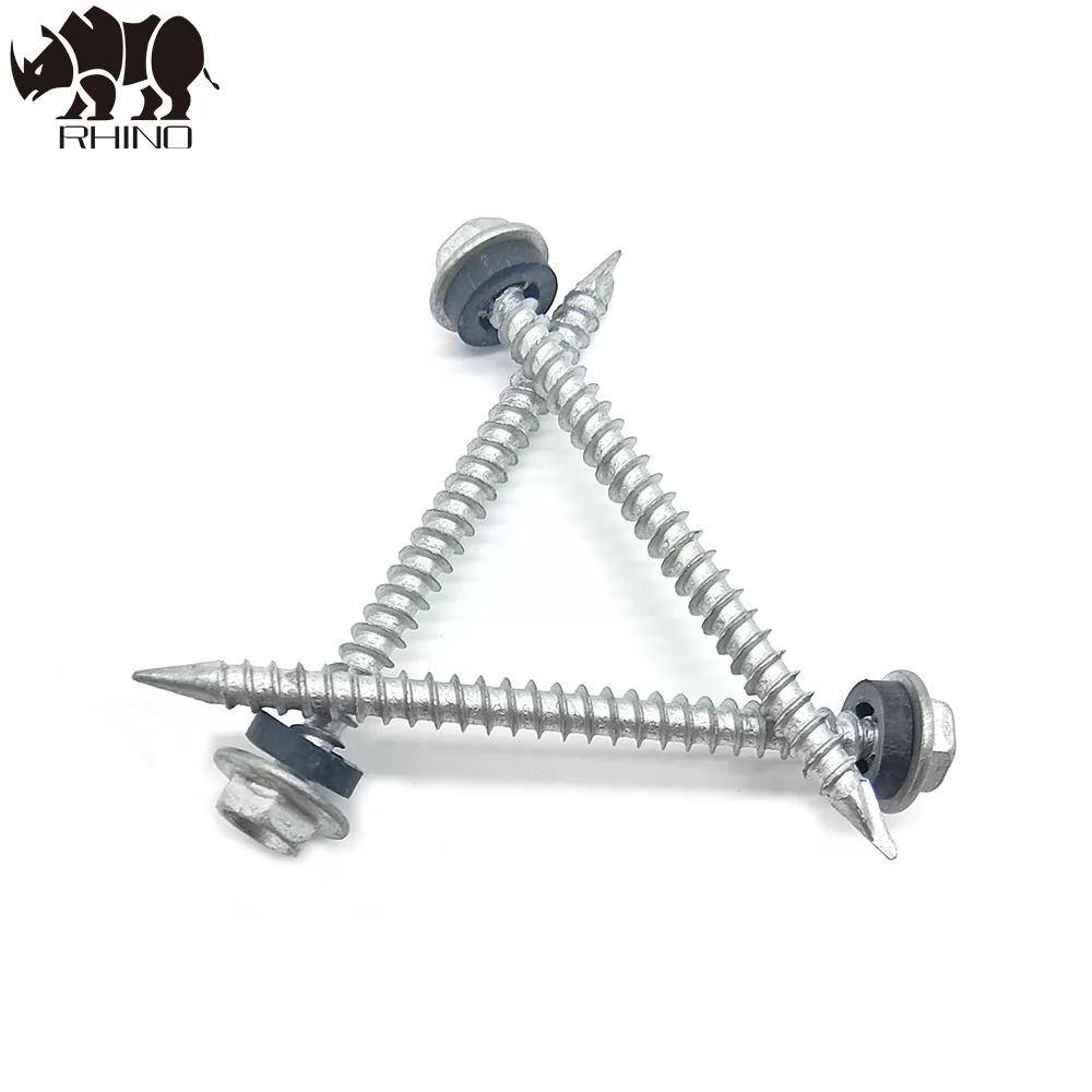 Hex Flanged Head Self-Tapping Screw With EPDM Washer