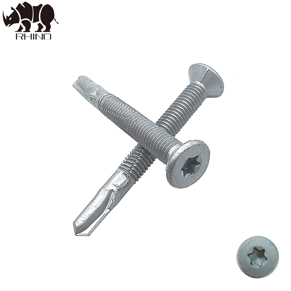 Countersunk Head Torx Driver Self Drilling Screw With Wings