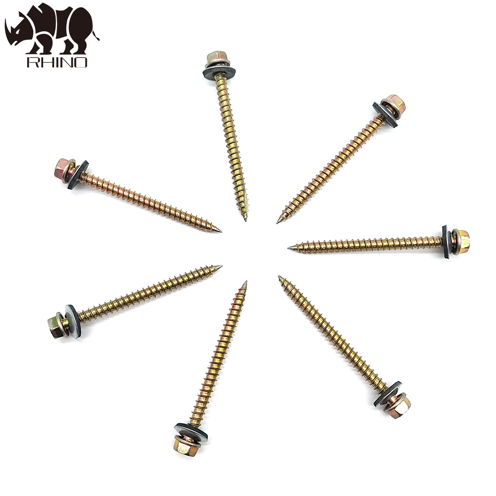 Hex head Self-Tapping screw Type 17 with EPDM Washer