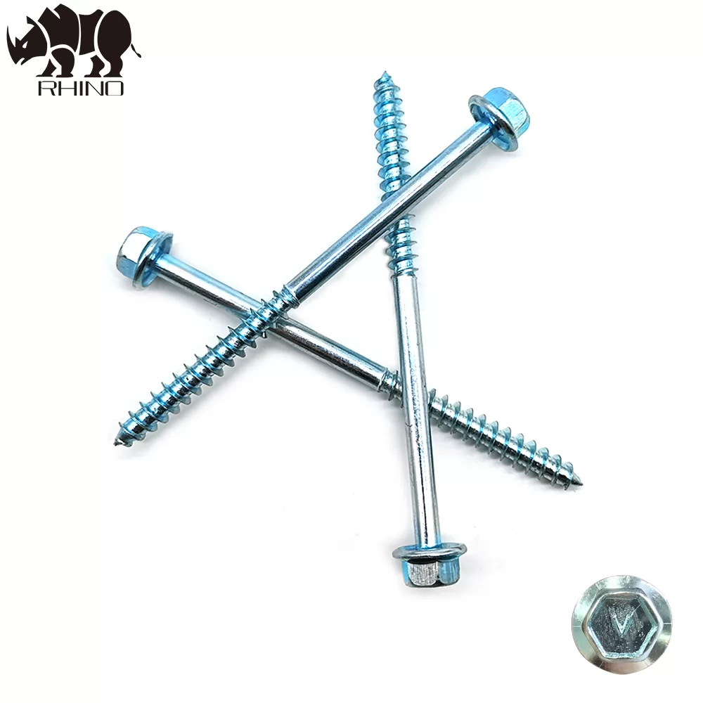 Hex Flanged Head Wood Screw