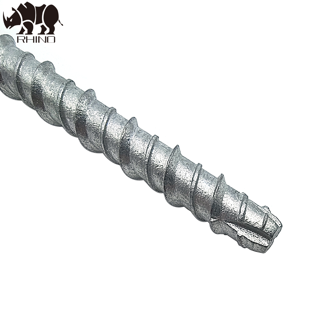 Hex Washer Head Concrete Screw With Serration Under Head