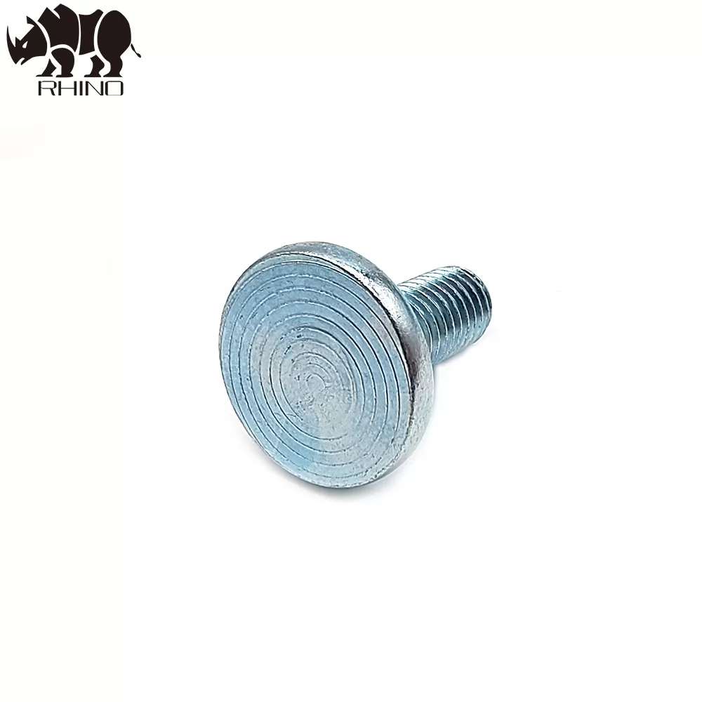 Flat round head screw