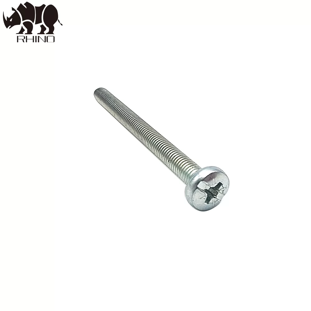 Cross With Slot Pan Head Machine Screw