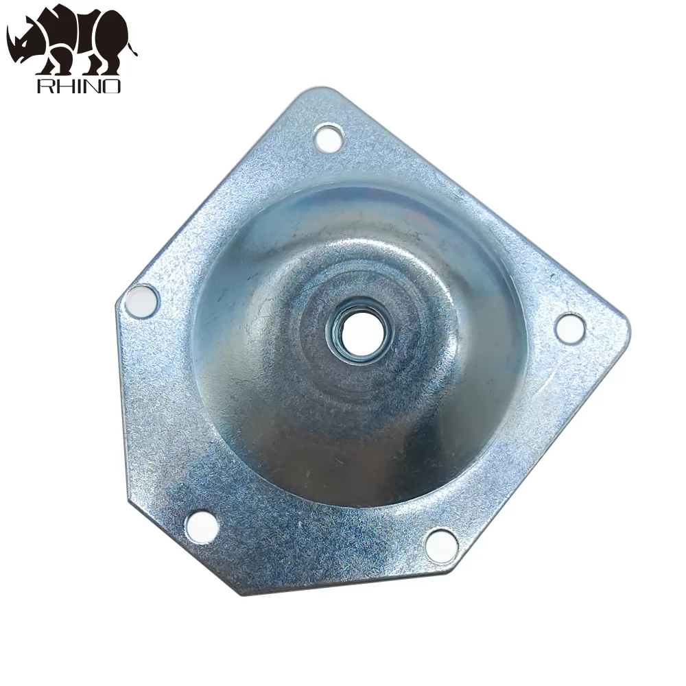 4 Pieces 14 Degree Tilted Leg Mounting Plate