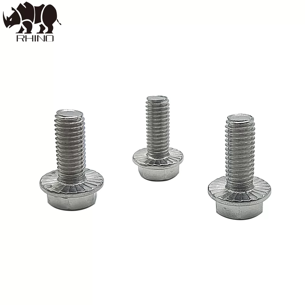 Hex Serrated Flange Bolt