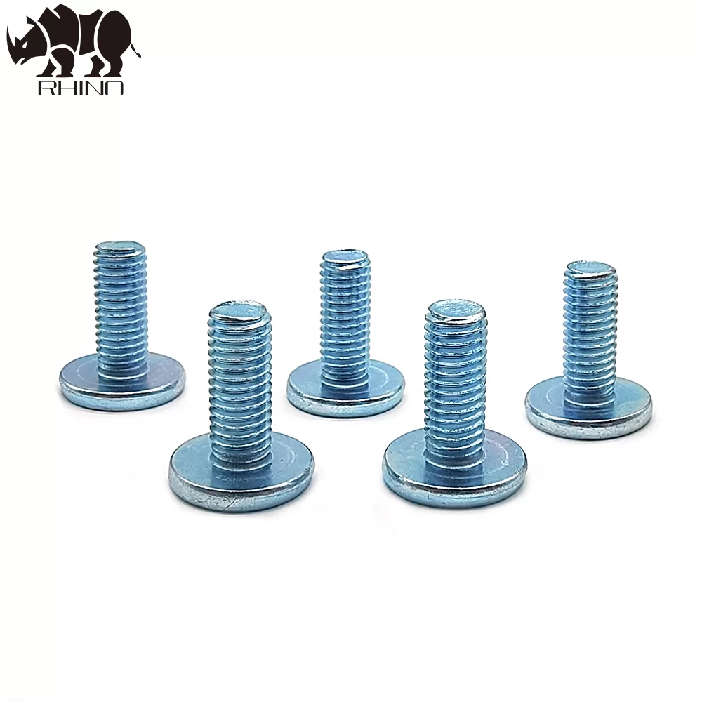 Flat round head screw