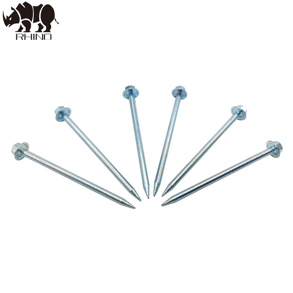 Hex Head Roofing Nail With Washer