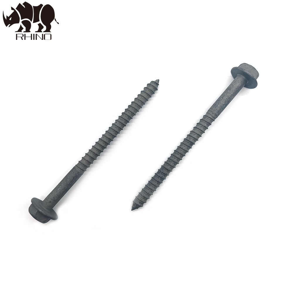 Hex Flanged  Double Countersunk Head Wood Screw