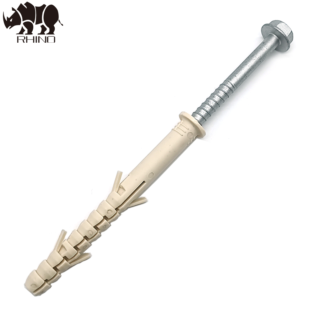 Fish Type Nylon Drive Anchor With Hexagon Socket Wood Screw