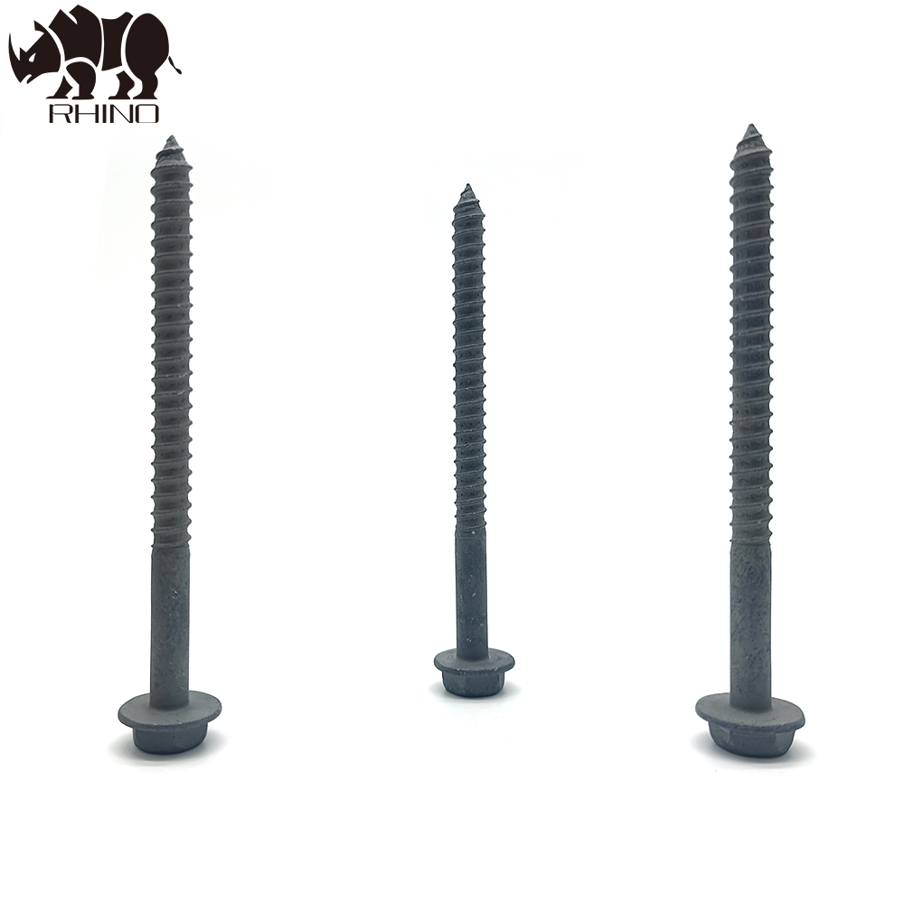 Hex Flanged  Double Countersunk Head Wood Screw