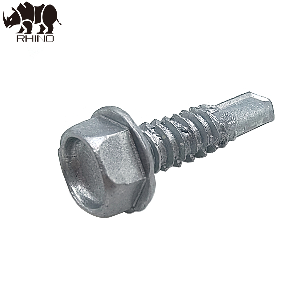 Ruspert Hex Washer Head Self Drilling Screw Strips On Body