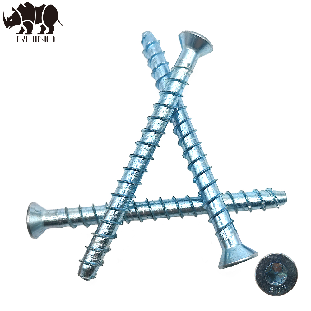 Torx Recess Single Countersunk Head Concrete Screw