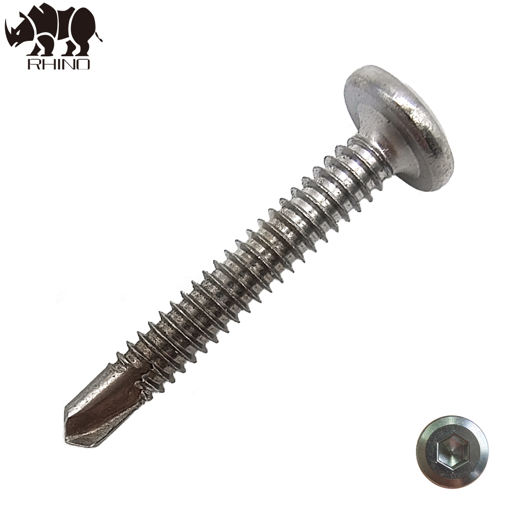 Flat Head Hex Socket Self Drilling Screw