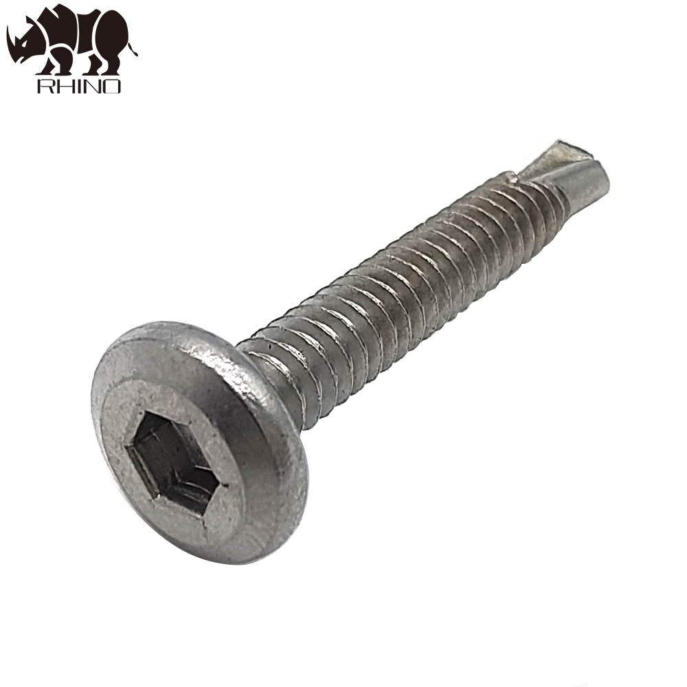 Flat Head Hex Socket Self Drilling Screw