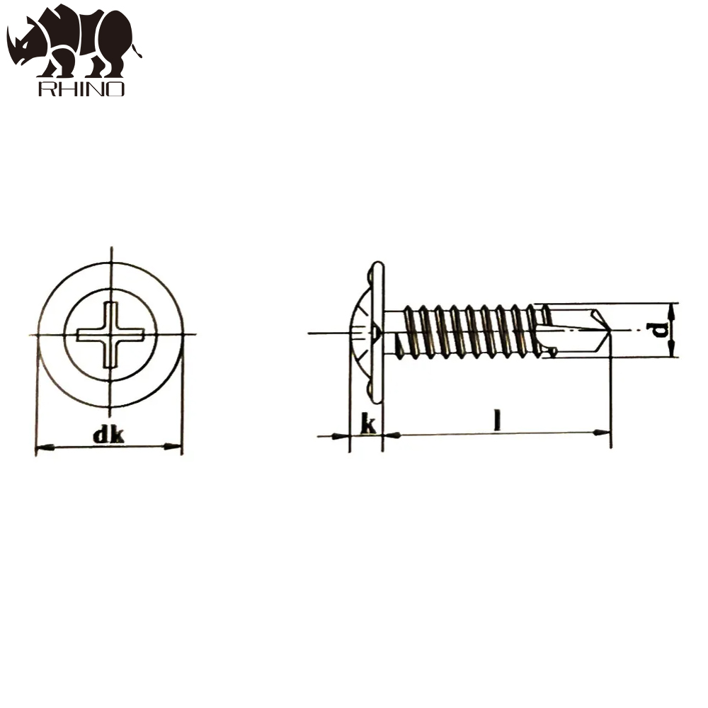 Phillip Wafer Truss Pan Head Self Drilling Tapping Screw