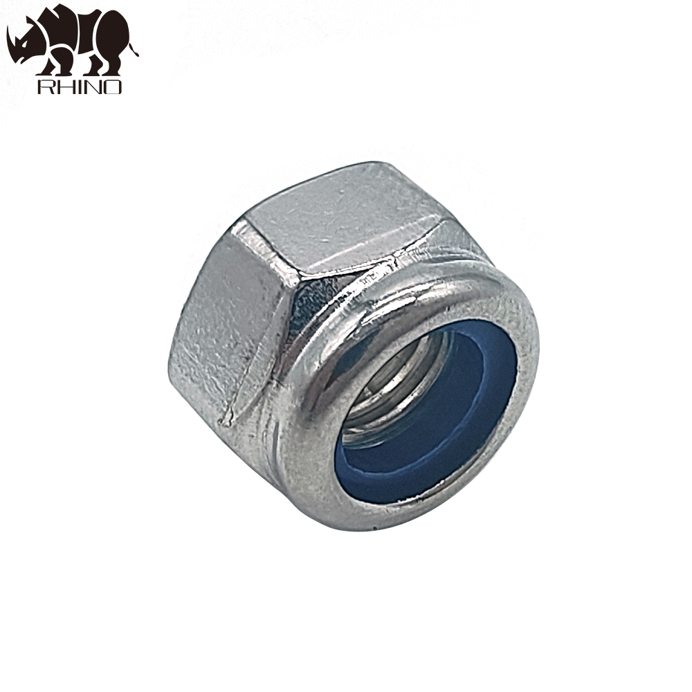 Steel Lock Hexagonal Nut With Nylon Insert DIN985